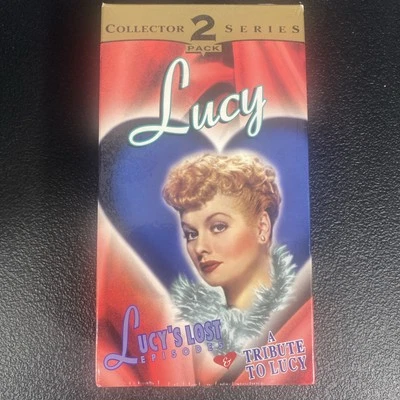 Lucy Collector Series VHS 2 pack Lucy's Lost Episodes & A Tribute to Lucy - Image 1 of 3