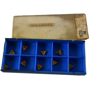9 Stück NEU Valenite TBEE521 Grade VN8 Hartmetalleinsatz  - Bild 1 von 5