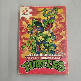 KONAMI Famicom Software Ninja Turtles