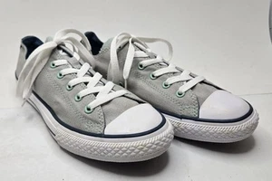 Converse All Star "Double Tongue" Low Damen Gr. 6 Schuhe grau türkis - Bild 1 von 12