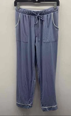 Lucky Brand Blue Piped Cropped Pajama Lounge Pants Women's S - Image 1 of 3