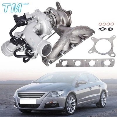 Turbocompresor para VW Jetta GLI Passat Beetle Tiguan Audi DOHC CCTA 2.0T Foto 1 de 4