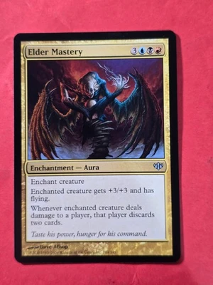 2009 Magic The Gathering Conflux #104 Elder Mastery, UC, NF, cd2 - Image 1 of 3