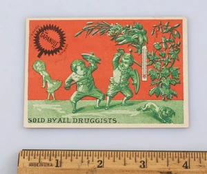 Victorian Trade Card Sapanule Glycerins Lotion Quack Medicine - Picture 1 of 2