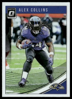 2018 DONRUSS OPTIC ALEX COLLINS BALTIMORE RAVENS #11 - Image 1 of 2