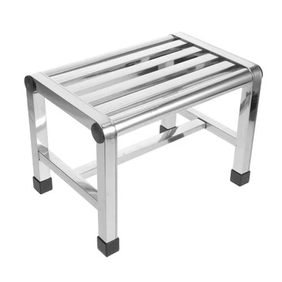  Tabouret De Ménage Imperméable D'atelier Garage Siège Bain En Acier Inoxydable - Image 1 of 4