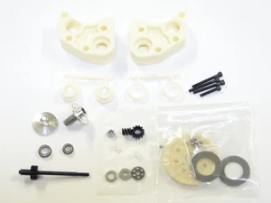 NEW ASSOCIATED RC10 GRAPHITE EDITION Diff Case +Spur Gear & Shaft Hardware AK9 - Picture 1 of 3