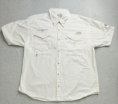 Camisa TCU Horned Frogs Para Hombres 2XL NCAA Béisbol Universidad Serie Mundial 2010 Columbia Foto 1 de 4