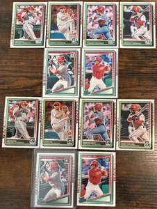 2025 Donruss Philadelphia Phillies Base, Prospects, Optic 12 Karten Aidan Miller - Bild 1 von 15