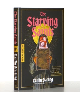Caitlin Starling SIGNED STAMPED The Starving Saints Hardcover 1st Edition 3rd Pr - Picture 1 of 12