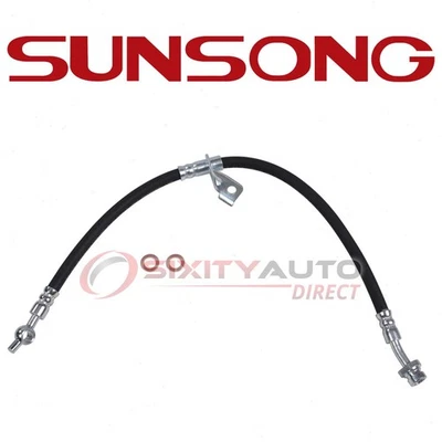 Sunsong Front Right Brake Hydraulic Hose for 2015-2016 Kia Soul EV - Hoses fh - Image 1 of 4