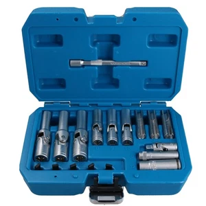 Juego de enchufes flexibles de bujías incandescentes extra profundas métricas de 8 mm a 12 mm Inc PSG - Imagen 1 de 3