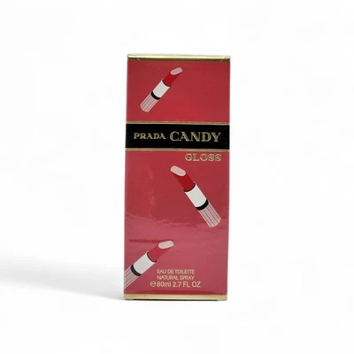 ​Prada Candy Gloss Eau de Toilette EDT Spray Mujer 2.7oz 80ml - Nuevo y Sellado Foto 1 de 3