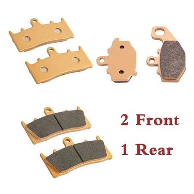Front Rear Brake Disc Pads for Kawasaki ZX600 ZX 600 Ninja ZZR600 2005-2008 2006 - Image 1 of 4