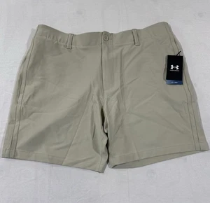 Under Armour UA Iso-Chill 7" Golfshorts khaki Herren Größe 38 neu mit Etikett $ 80 - Bild 1 von 9