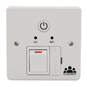 Interruptor temporizador de pista fusionado CHOSRY Wi-Fi para rieles de toalla, calefacción e iluminación - Imagen 1 de 7