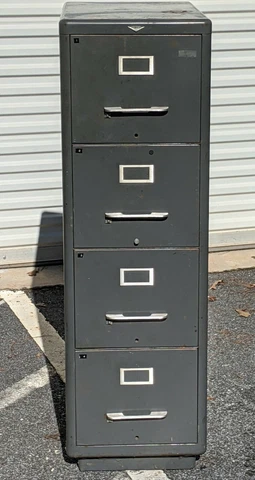 COLE STEEL Industrial era File Cabinet Cover