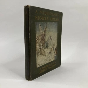 William Shakespeare A MIDSUMMER NIGHTS DREAM Doubleday Page Aruthur Rackham - Picture 1 of 16