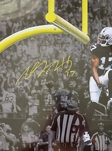 DAVANTE ADAMS LAS VEGAS RAIDERS Signed 16 x 20 Spotlight PHOTO BECKETT WITNESSED - Picture 1 of 2