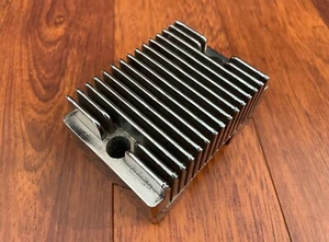 Mustang Vintage Chrome Voltage Regulator Heat Sync Cover - Picture 1 of 17