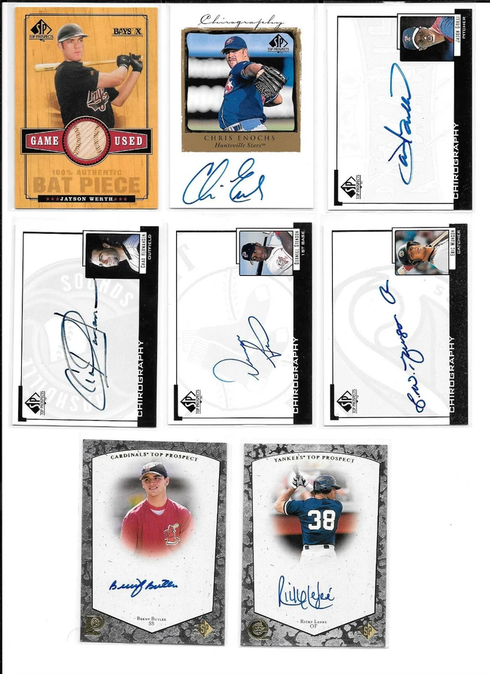 Upper Deck Minor League SP Top Prospects Baseball Autographs and Game-Used - Image 1 of 1