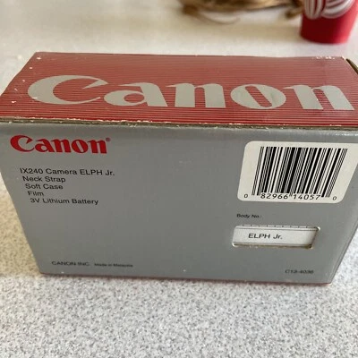 Canon ELPH Jr. IX240 Advanced Photo System Point & Shoot Camera with Accessories - Image 1 of 4