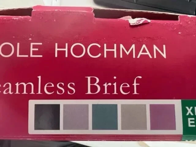 Paquete de 5 calzoncillos sin costuras Carole Hochman para mujer, aguamarina/rosa, talla S Foto 1 de 1