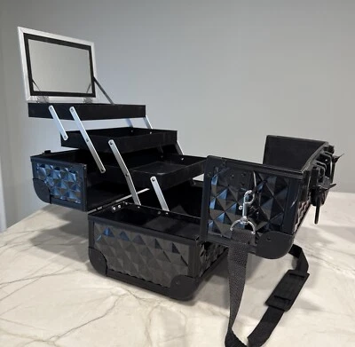 SHANY Premier Fantasy Professional Makeup Train Case Cosmetic Box Portable - Image 1 of 4