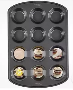 Wilton Perfect Results Premium Non-Stick Cupcake Pan, 12-Cup Muffin Tin - Picture 1 of 3