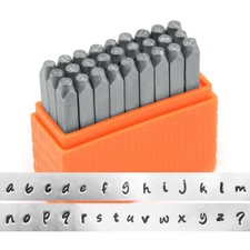 ImpressArt- Basic Bridgette Lowercase Letter Metal Stamp Set caft
