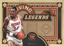 2009-10 Crown Royale Living Legends #23 Hakeem Olajuwon Houston Rockets