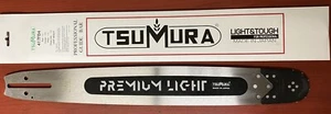 Barra guía 20" TsuMura PREMIUM LIGERO 3/8-050-72DL Husqvarna + ¡CADENA GRATIS! - Imagen 1 de 2