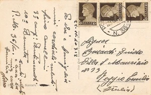 D2781) CARTOLINA POSTA MILITARE N 36 VIA DELLA DOGANA VIAGGIATA - Picture 1 of 2