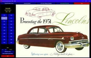 Brochure vendita Lincoln 1950 - 1969 collezione digitale - Foto 1 di 7