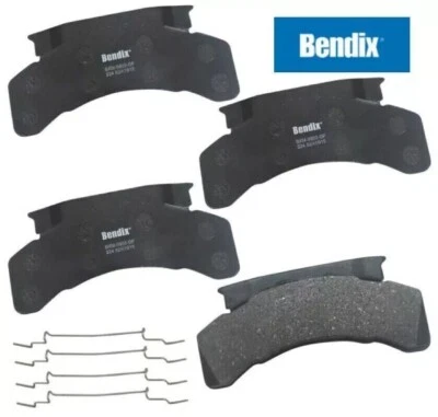 Bendix Disc Brake Pad Set Fleet Metlok Rear/Front For Chevy FORD GMC Isuzu - Image 1 of 2
