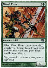Wood Elves 8th Edition 1x - Near Mint, English MTG Magic