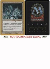 Warrior en-Kor (Brian Hacker - 1998) World Championship PLD CARD ABUGames