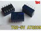 1Pcs Dc 5V. Dpdt 2 Form C Panasonic TQ2-5V Low Profile Signal Relay Ic New si