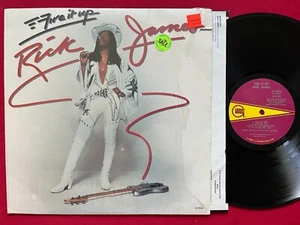 RICK JAMES~FIRE IT UP LP (1984) ORIG 1ST PRESS VG+ SHRINK~GORDY~FUNK SOUL - Picture 1 of 2