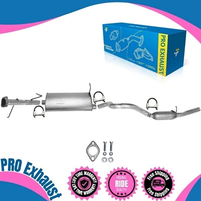 Rear Pipe+Muffler+TailpipeFor 1999-2003Chevrolet Tracker&Suzuki Vitara2.0L 4Door - Image 1 of 4