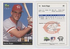 1991 Classic Best Cedar Rapids Reds Kevin Riggs #19