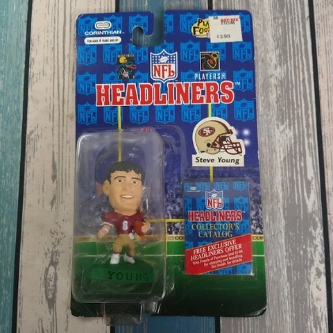 Corinthian NFL Headliners San Francisco 49ers Steve Young 49's Action Figure 96' Cover