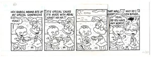 Rugrats Oct 5, 1998 Comic Strip Original Art - Scott Gray & Gary Fields - Picture 1 of 4