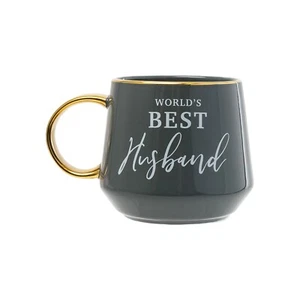 Taza Mejor Marido del Mundo por Splosh Boda, Aniversario, Regalo de Cumpleaños - Imagen 1 de 5