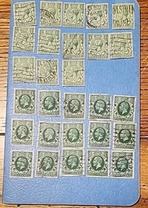 Postage Stamps Great Britain King George 1/2 Penny - Picture 1 of 3