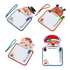 Christmas Whiteboard Double-Sided Erasable Drawing Board for Toddler Drawing