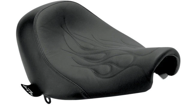 Asiento Danny Gray Weekday Solo Flame #21-701F Harley Davidson Softail Foto 1 de 1