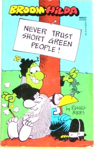 Broom Hilda: Never Trust Short Green People by James Myers, 1983, Fawcett, VG+ - Picture 1 of 1