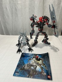 LEGO BIONICLE Maxilos & Spinax 8924 w/ Instructions