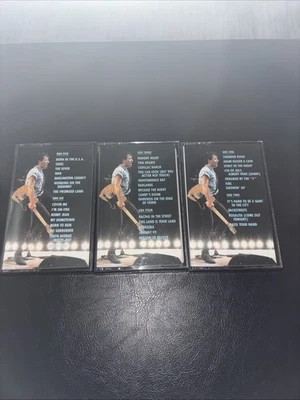 Bruce Springsteen & The E Street Band Live 1975-85 3 Cassette Tapes - Image 1 of 2